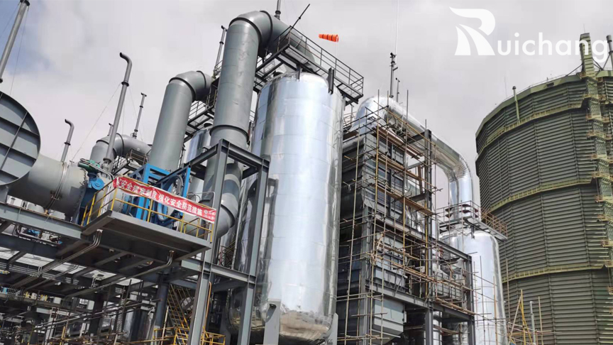 四川川锅锅炉有限责任公司煤气精脱硫换热器应用实例
